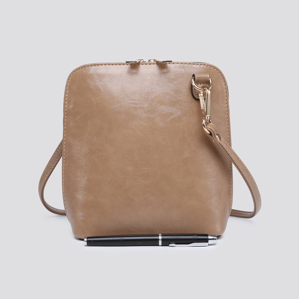 Premium Grade Vegan Leather Crossbody Bag