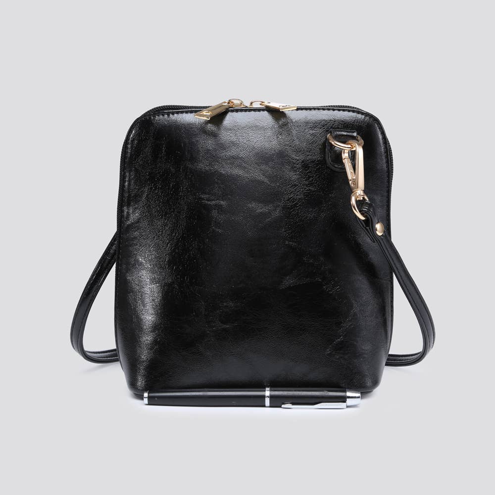Premium Grade Vegan Leather Crossbody Bag