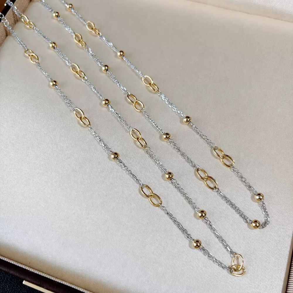 Layered Chain Necklace Set