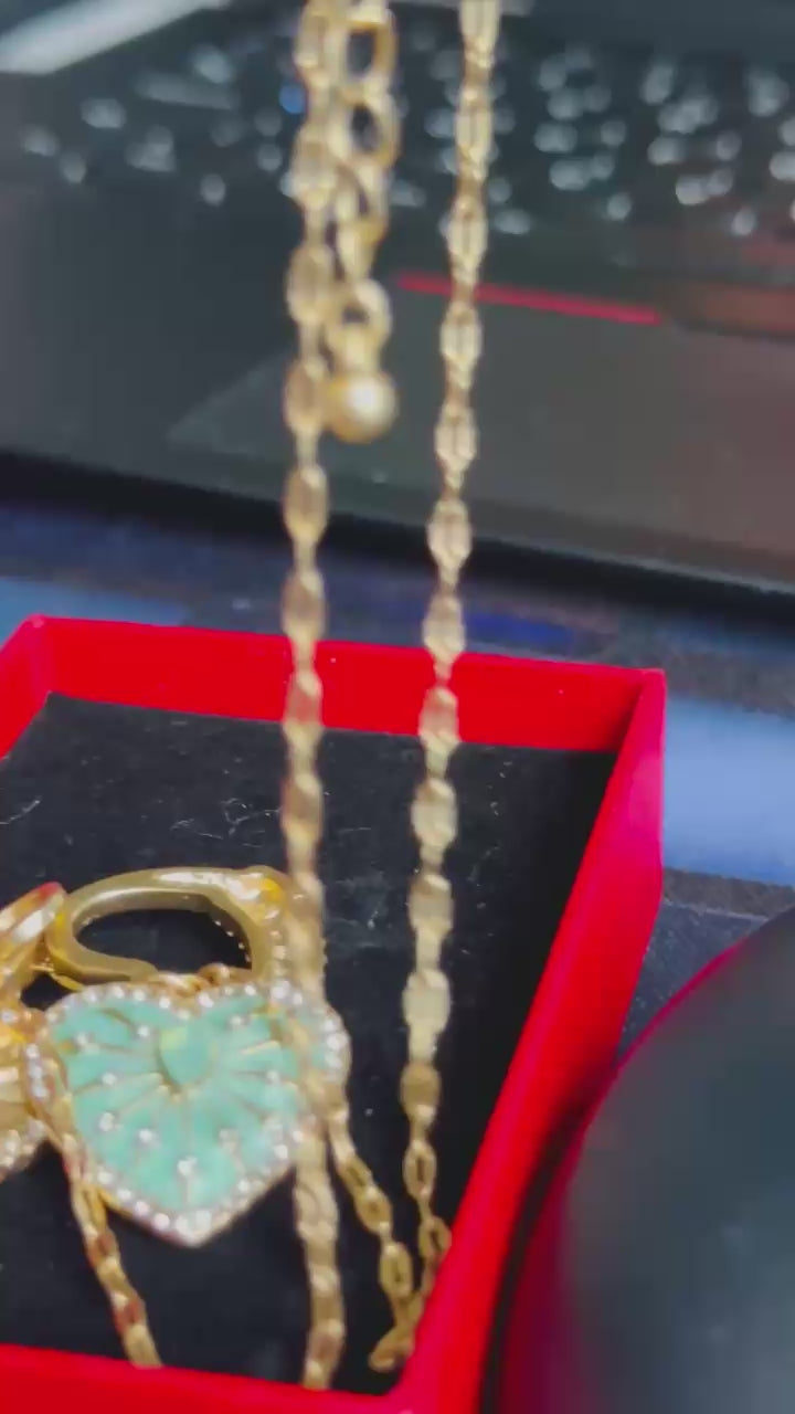 Layered Chain Necklace Set