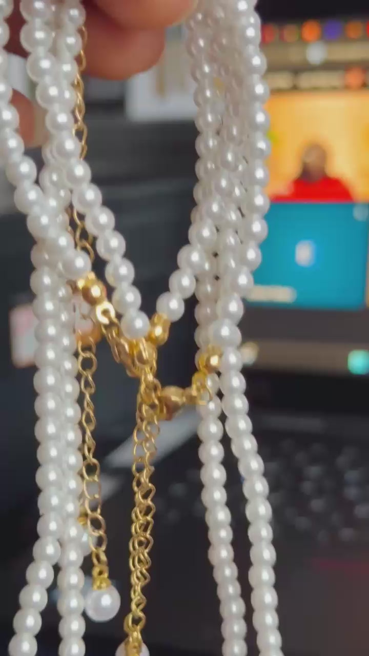 Layered Chain Necklace Set