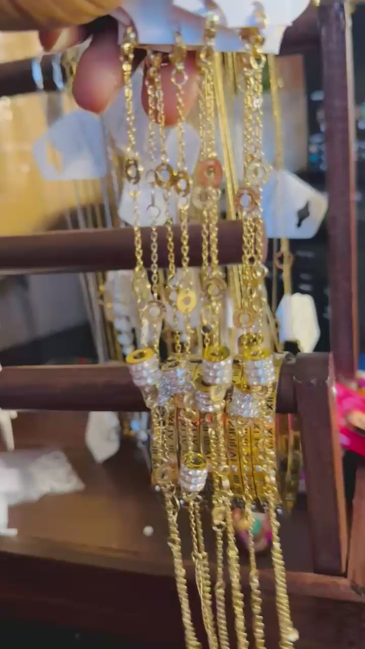 Layered Chain Necklace Set